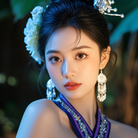 一滴泪眼角划过