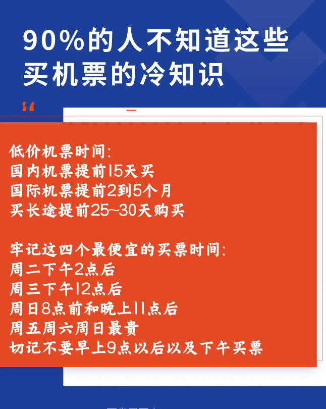 怎么买机票更便宜