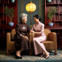 亲亲婆婆俏媳妇