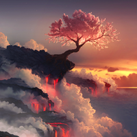 清风徐来柳絮飞