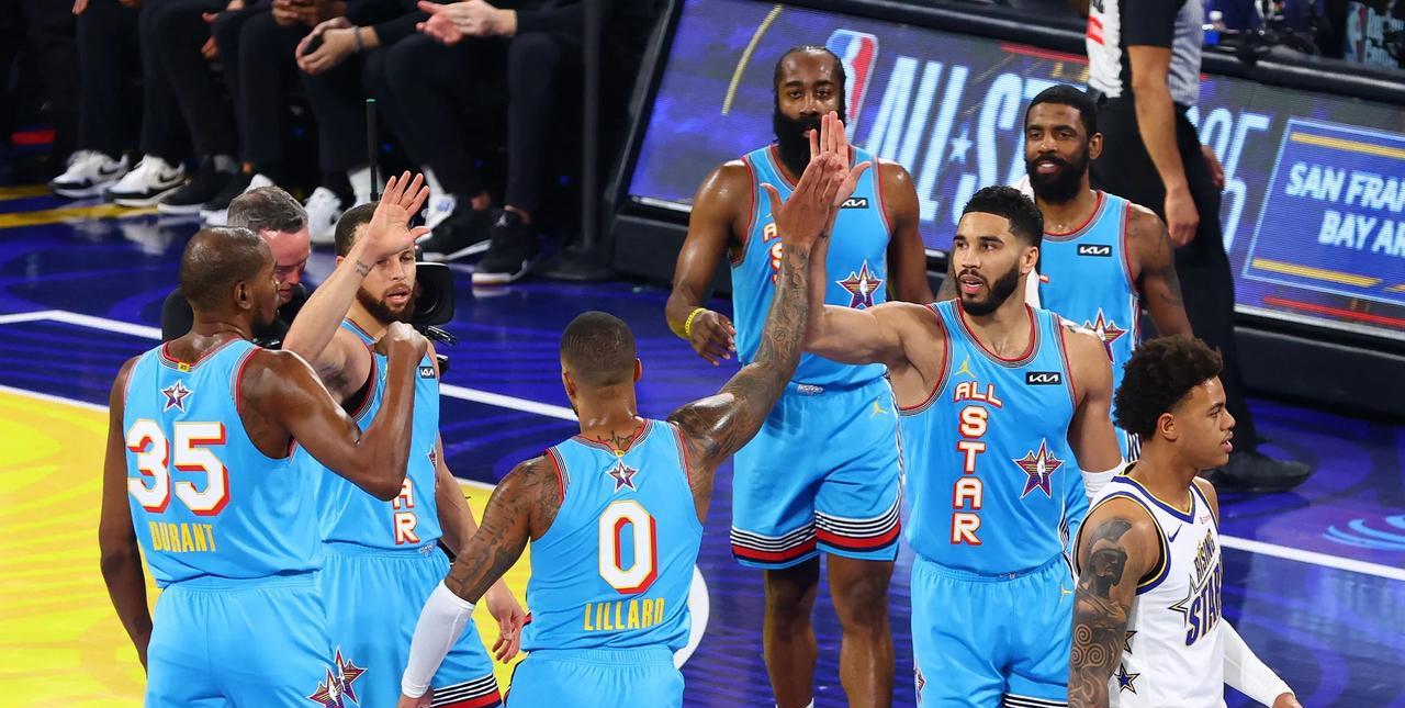 #NBA最佳阵容# #哈登# #库里# #NBA球星# #篮球热议#