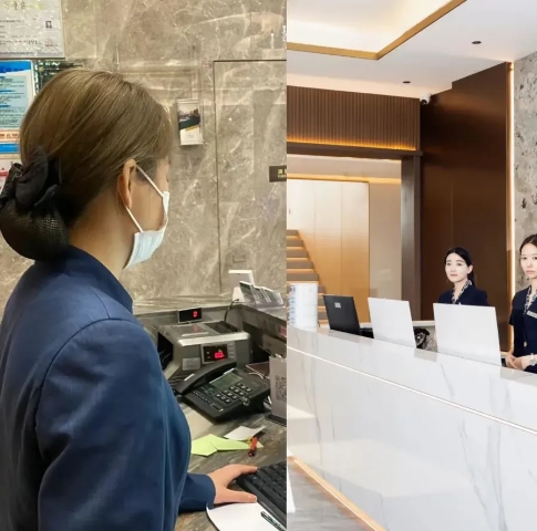 在酒店上班久了，就能发现一个套路。 男士先来酒店开一间房， 过一会儿， 女士就过