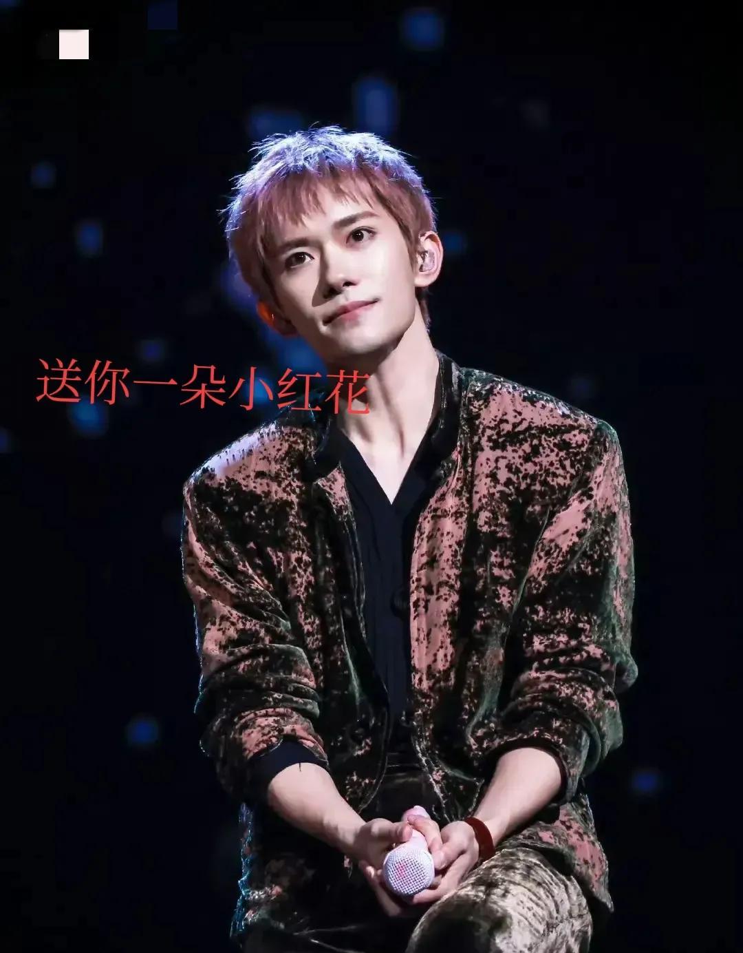 易烊千玺北京演唱会会上含泪演唱《送你一朵小红花》，大家似乎看到了带病演出的朱媛媛