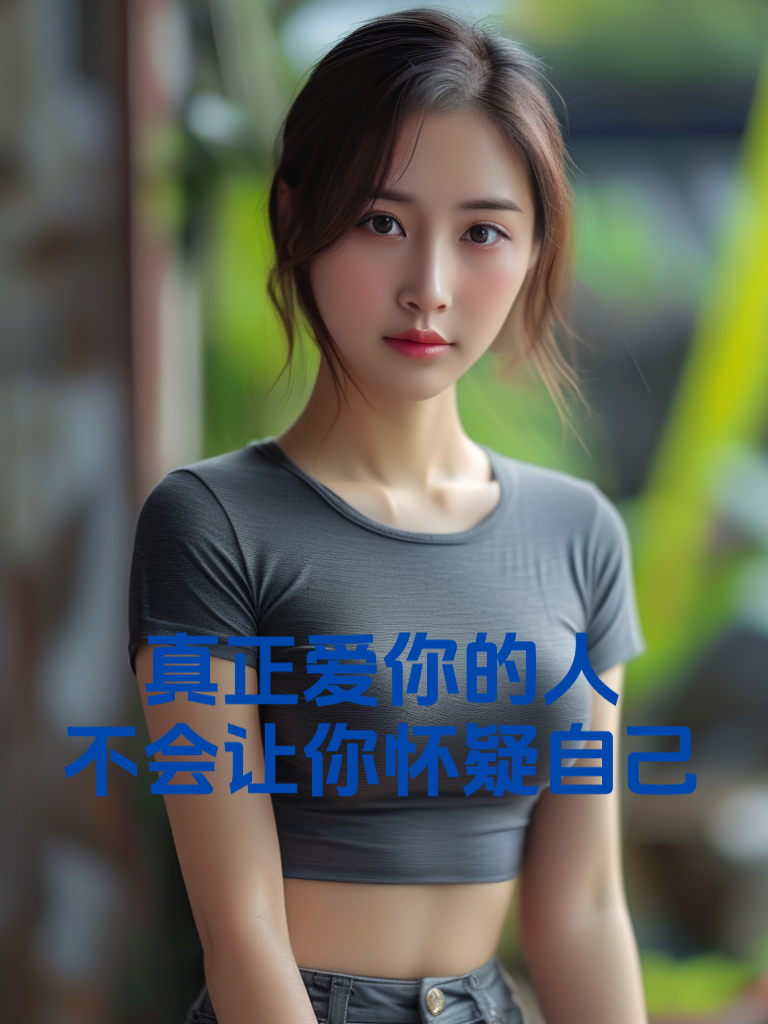 真正爱你的人，不会让你怀疑自己