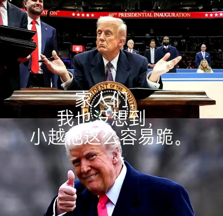 加拿大没跪，日本没跪，偏偏以前嘴最硬的越南先跪了，特朗普宣布:越南跪舔我。

为