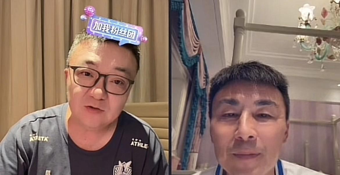 李玮峰这是话里有话啊[泪奔]
董路和李玮峰直播连线，董路问李玮峰最近带的小将里有