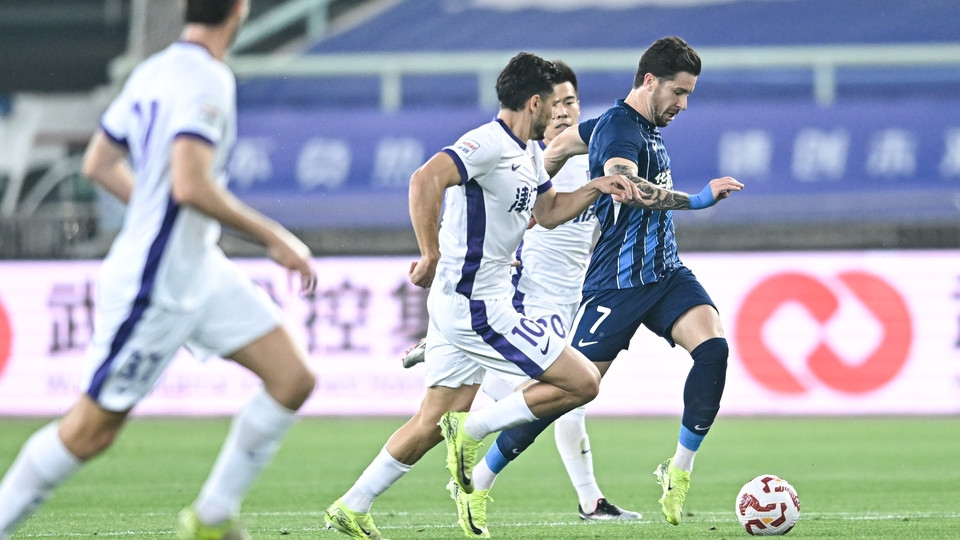 武汉三镇2-1天津津门虎，萨尔瓦多闪击，图多列、郑昊乾导演逆转