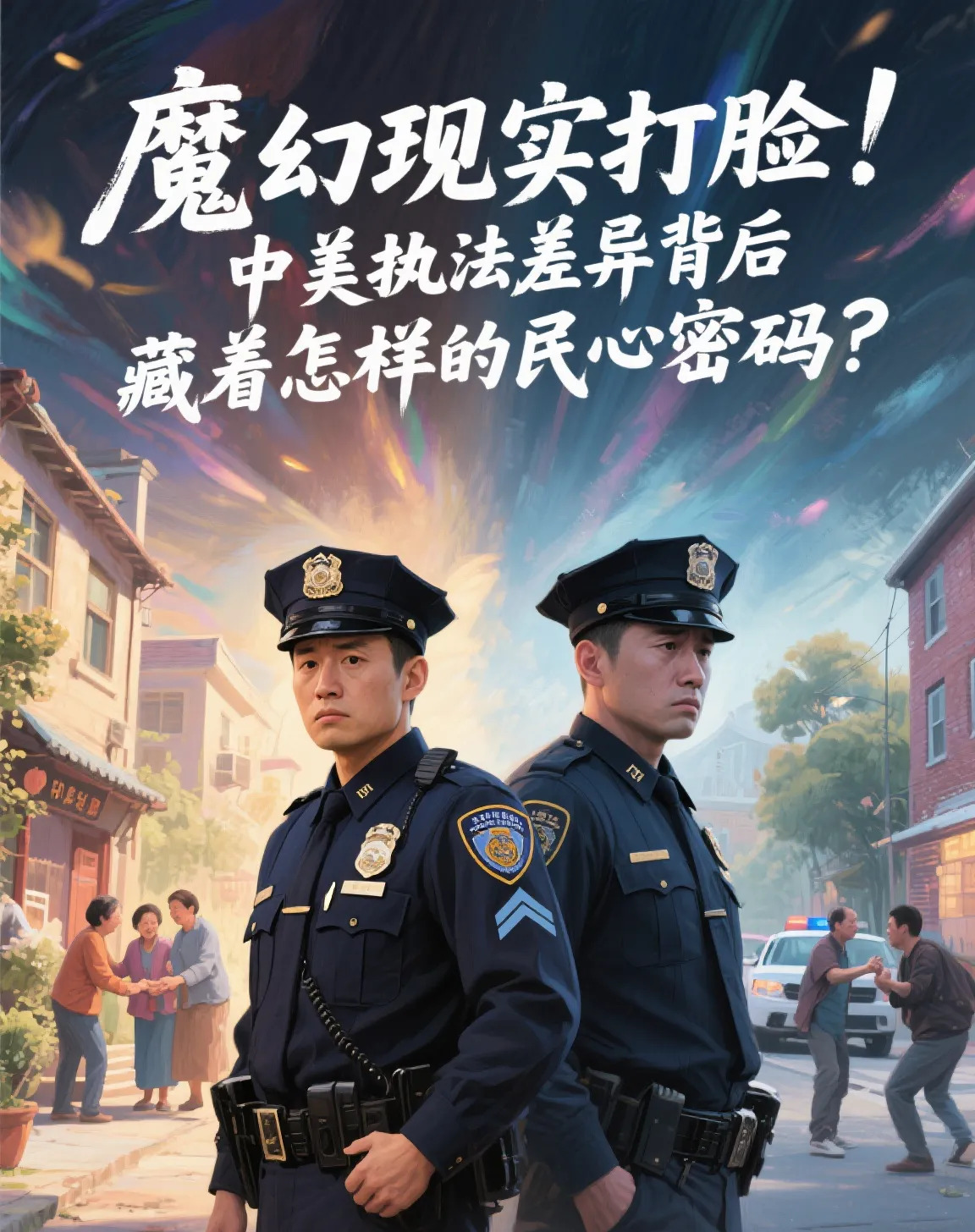 中美警察大对比：谁才是真守护？











美国警察白天抓人晚上嗨，这