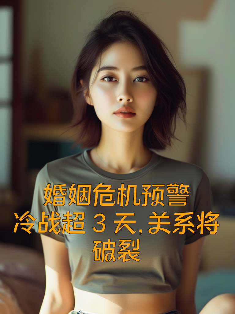 婚姻危机预警：冷战超3天，关系将破裂