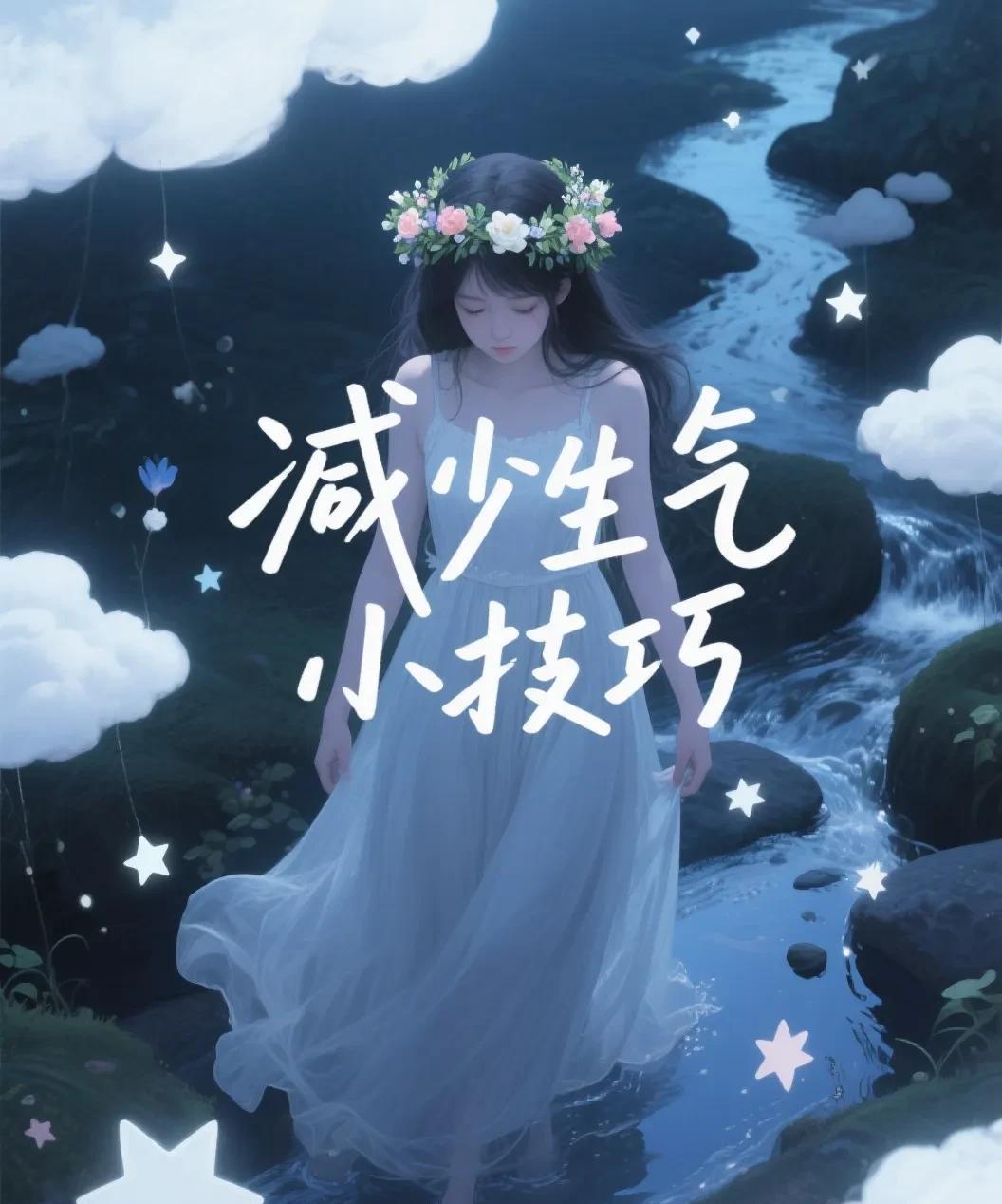 减少生气小诀窍：
生活中鸡毛蒜皮的事容易被惹生气，难免受到影响，我给自己设了“5