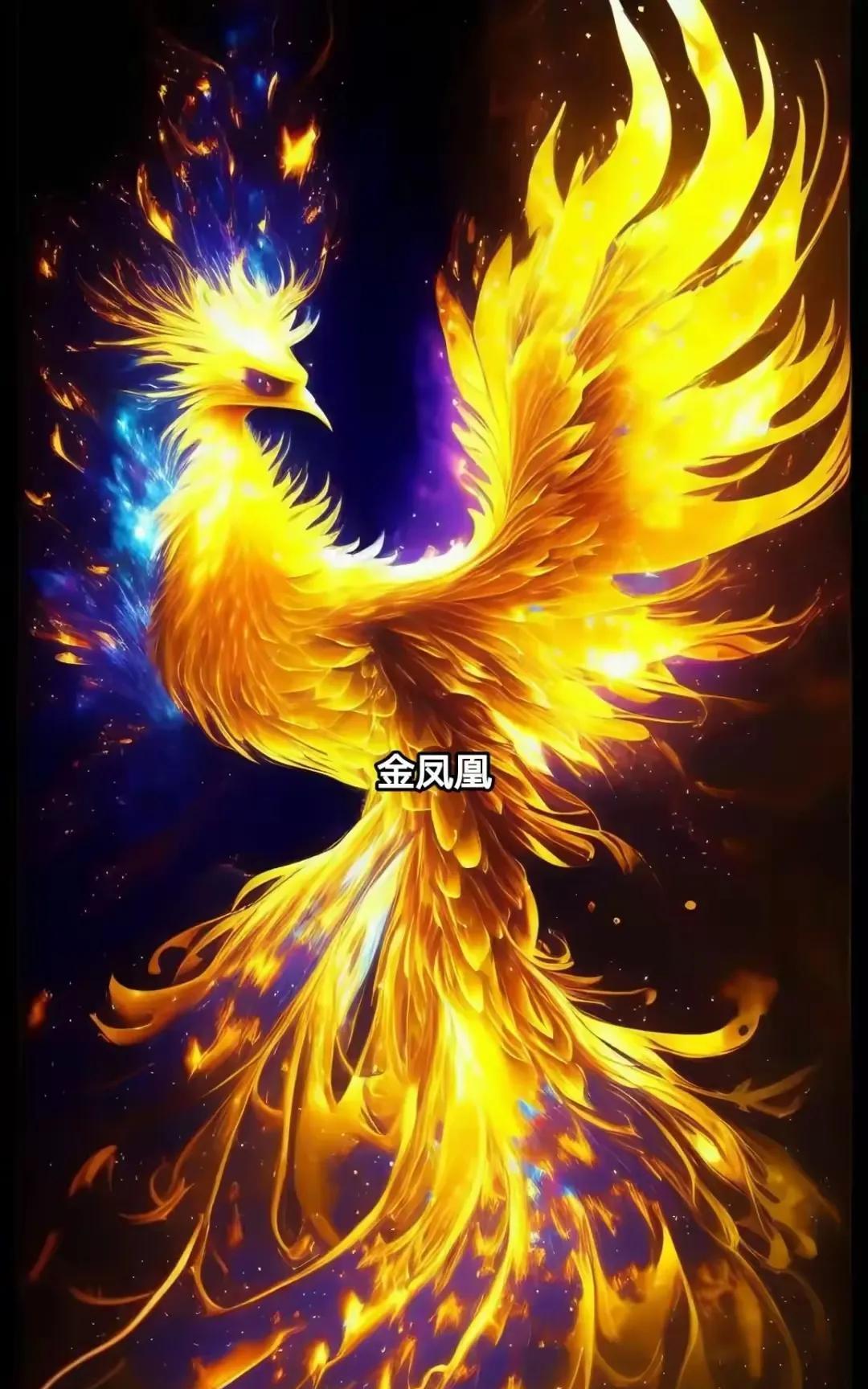 金凤展翅，见者鸿运
财运旺旺，金银滿屋