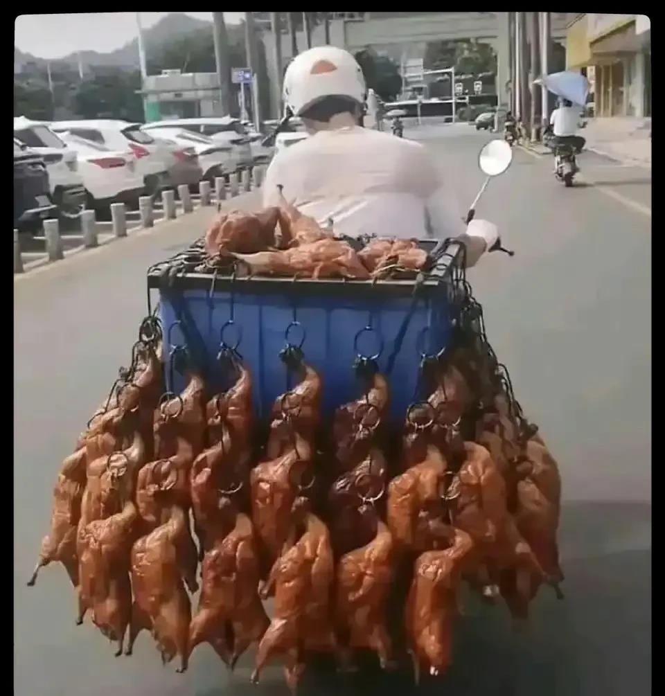 亲眼目睹,再也不吃烧鸭饭了