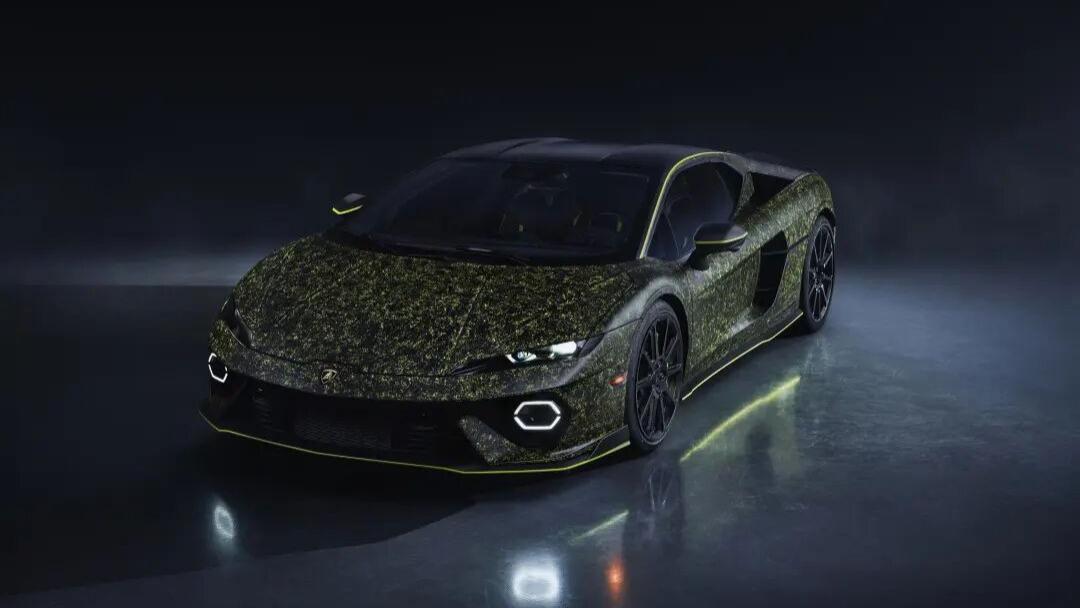 兰博基尼在2025迈阿密巴塞尔艺术展上，发布Temerario Ad Personam特别版