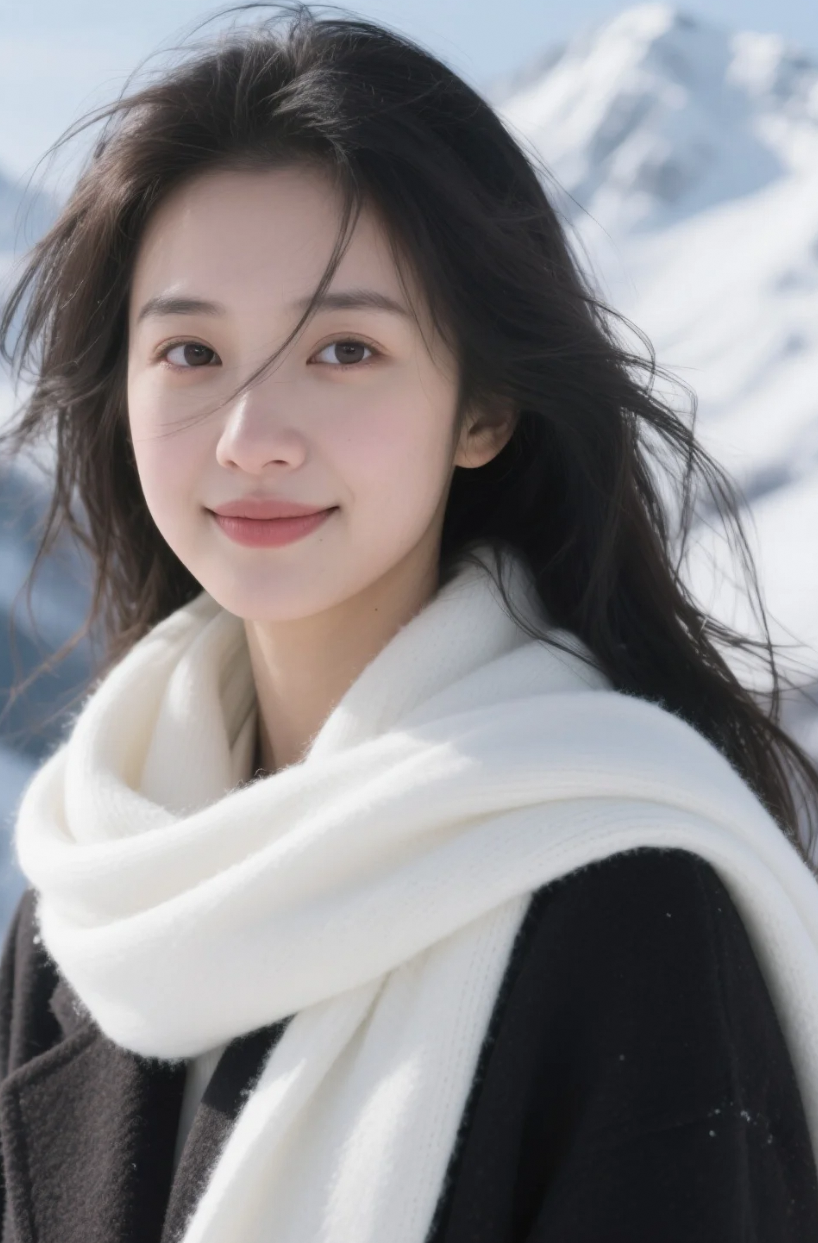 风中的长发，是自由的诗行