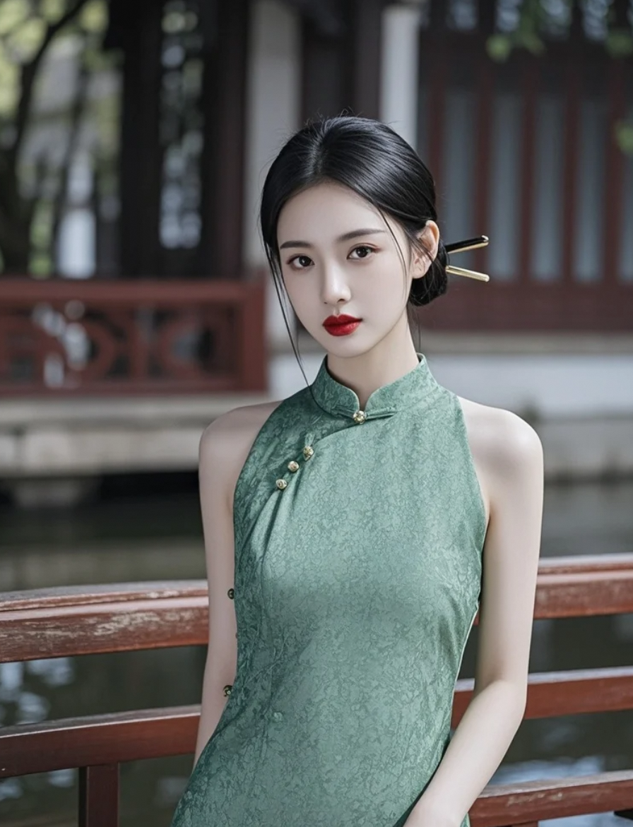 这组旗袍照是颜值时光机，看一眼直接穿越回《色戒》片场