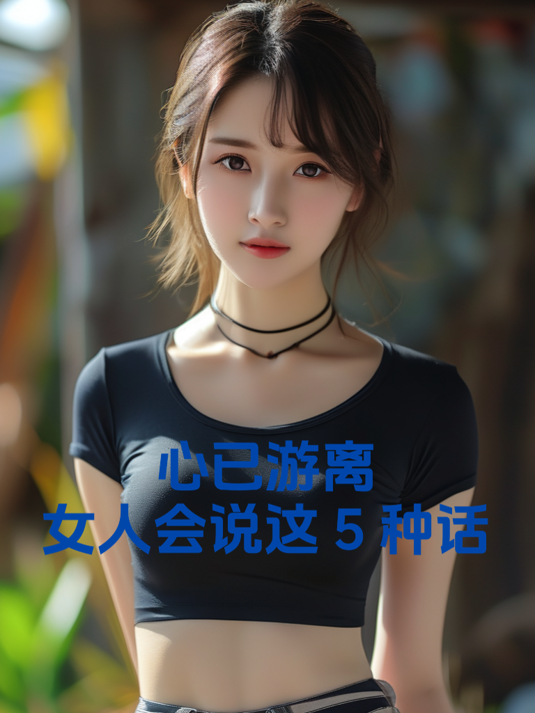 心已游离？女人会说这5种话