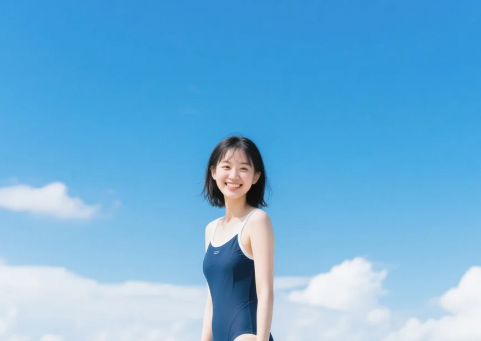 蓝天白云下 我只想做你的专属模特