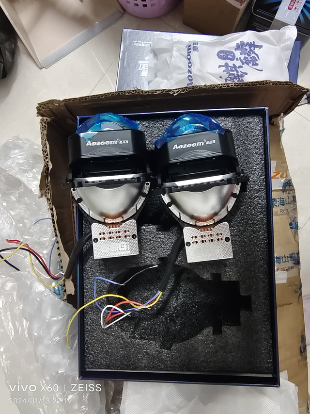 思域改双光透镜
十一代思域改澳兹母麒麟gi方形激光透镜，夜晚效果展示