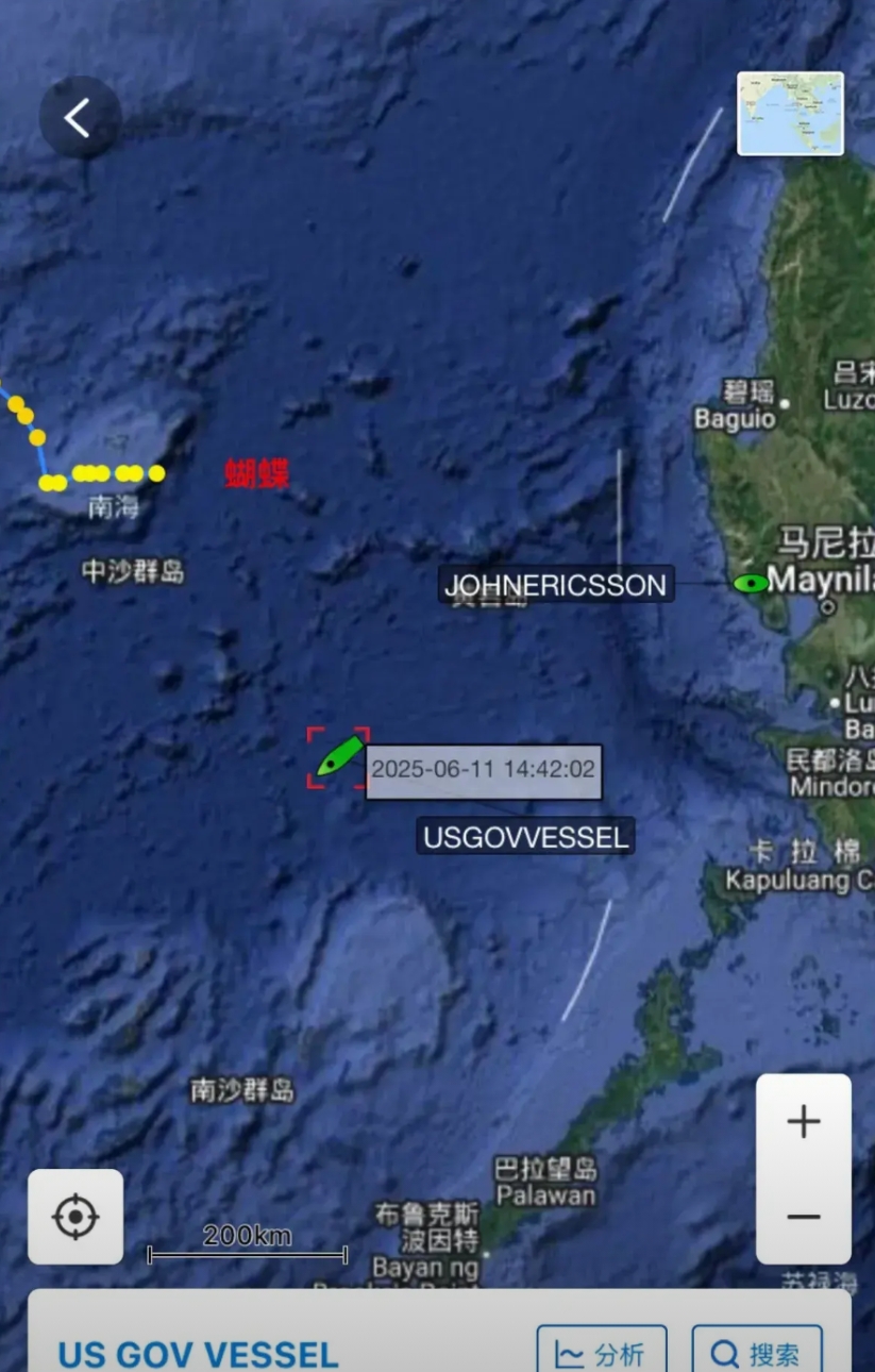 美媒Naval News爆料，尼米兹号航母在结束美菲“联合海上巡逻”后，因躲避台