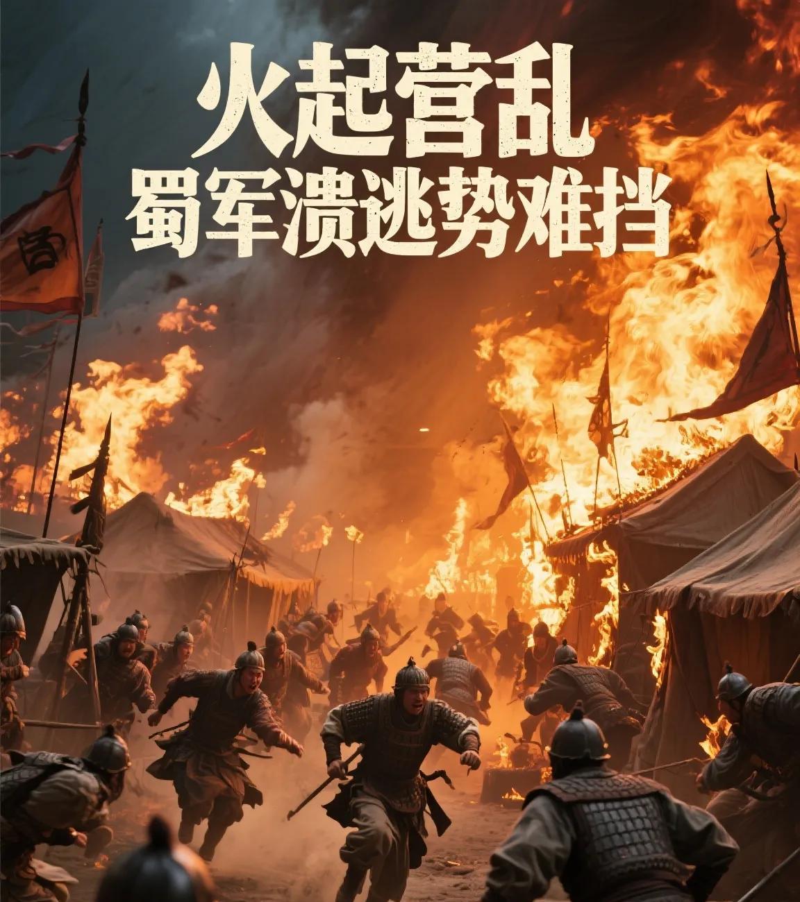 公元222年夷陵山谷浓烟蔽日，六十岁的刘备丢盔弃甲向西溃逃。山脚下，二十九岁的东