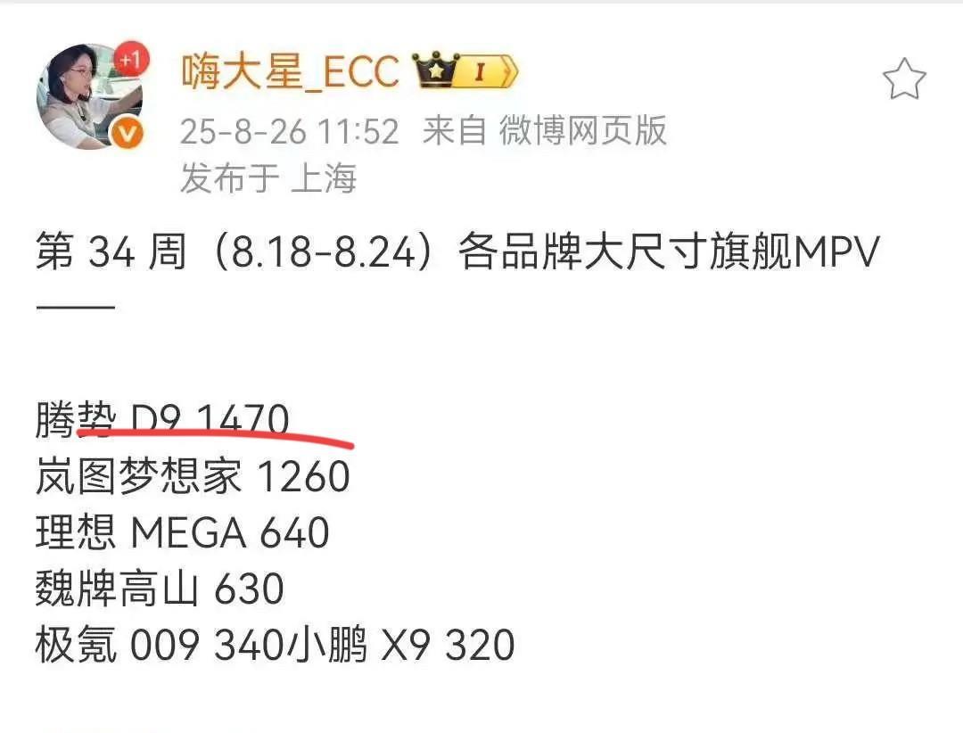 腾势D9：“没错，腾势家族还得靠我扛大旗！没一个靠谱的！”
真的，不想说了，腾势