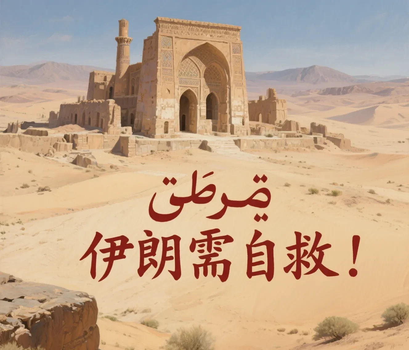 中国不会帮伊朗打美以，想都别想











啥？你还指望中国帮伊朗硬刚