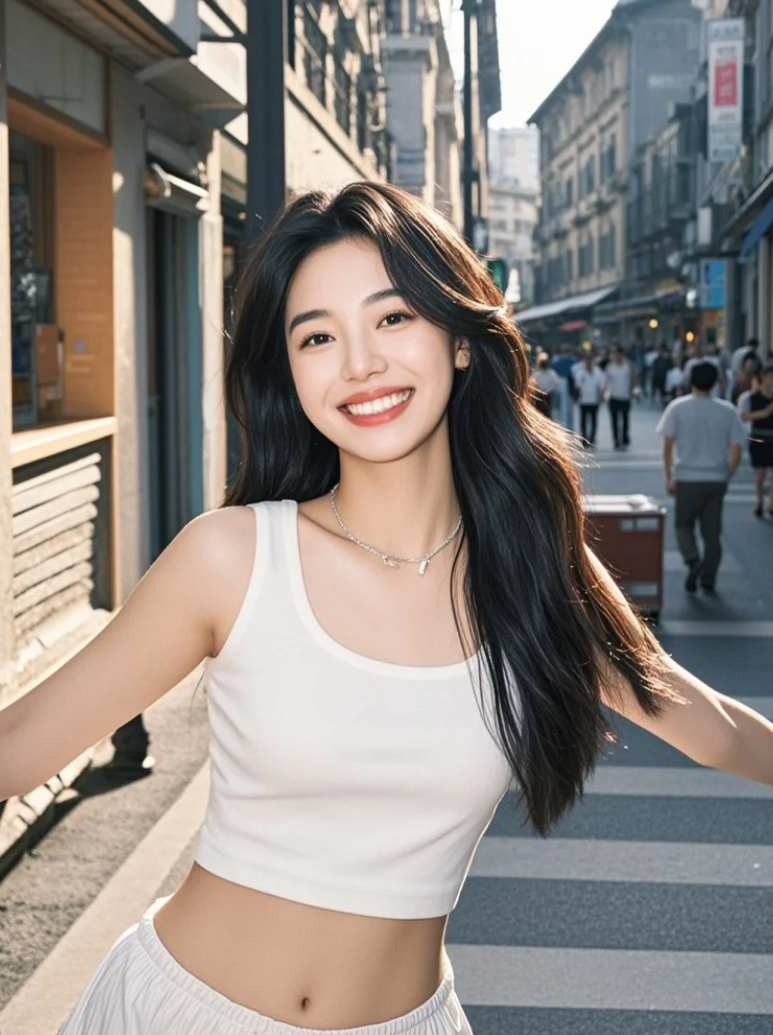 穿搭模板！美女基础款穿出高定感，衣架子成精了