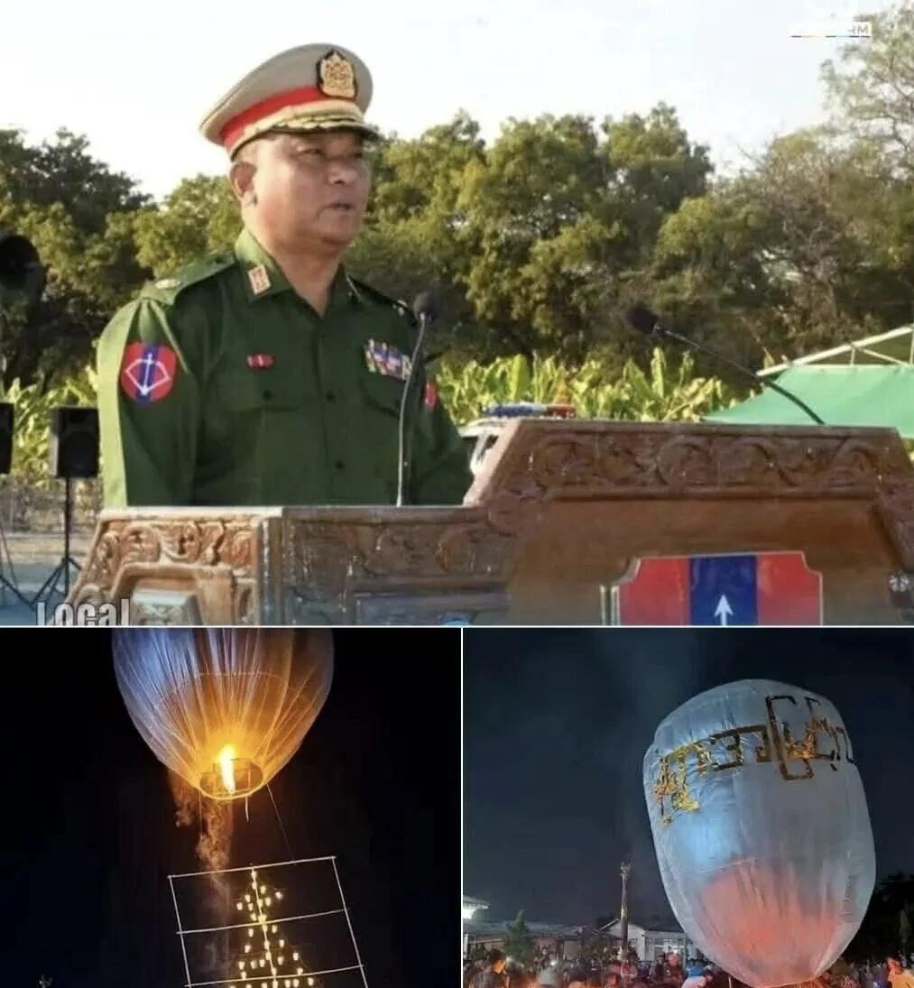 缅军轰炸，造成点灯节大惨案！
10月6日，缅甸点灯节月圆之夜，（也就是我们这边的