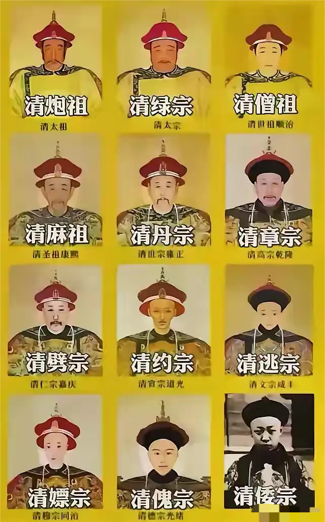清宫十二帝，各具特色，谁是最佳？