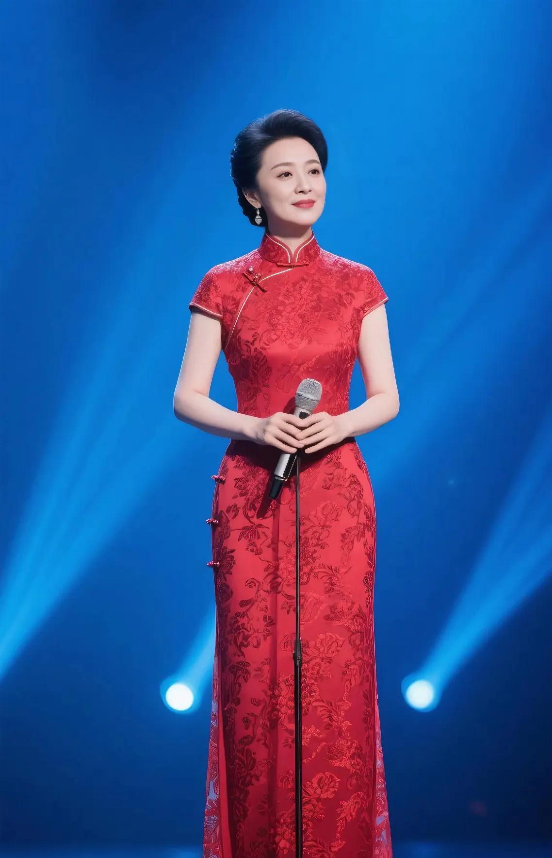 周涛完成从春晚主持到音乐会导演的华丽转型，以全新身份亮相舞台。时光虽在她面容留下