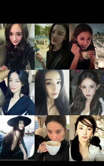 杨幂、倪妮、Angelababy、朱珠、范冰冰、娜扎、秦岚、刘亦菲、张雨绮 //