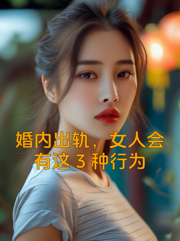 婚内出轨，女人会有这3种行为