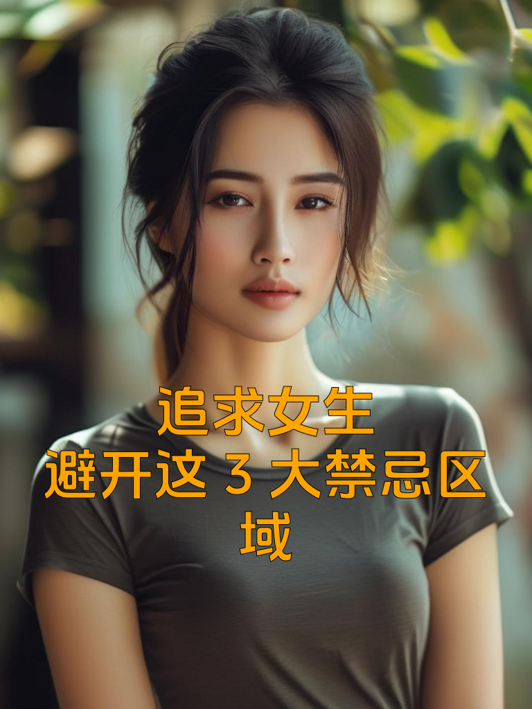 追求女生，避开这3大禁忌区域
