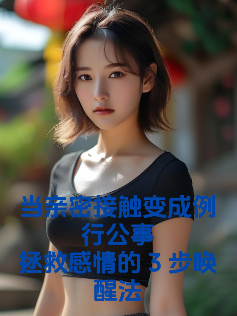 当亲密接触变成例行公事：拯救感情的3步唤醒法