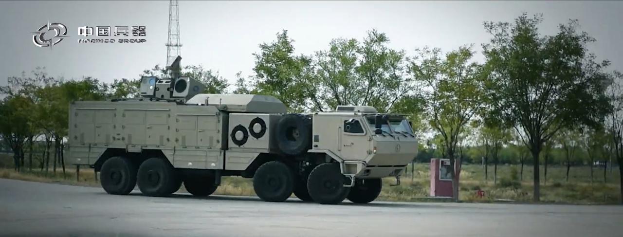 又一款新武器公开，中国兵器集团宣传片中罕见公开的车载激光防空系统实车，主要是针对