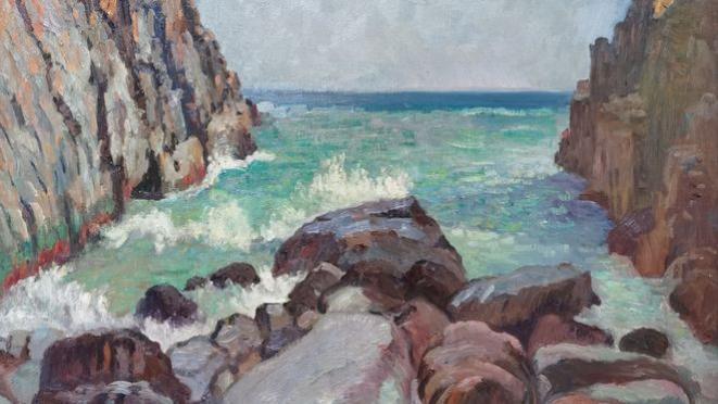 《大海的遥望》：一封林鸣岗用油彩写就的情书