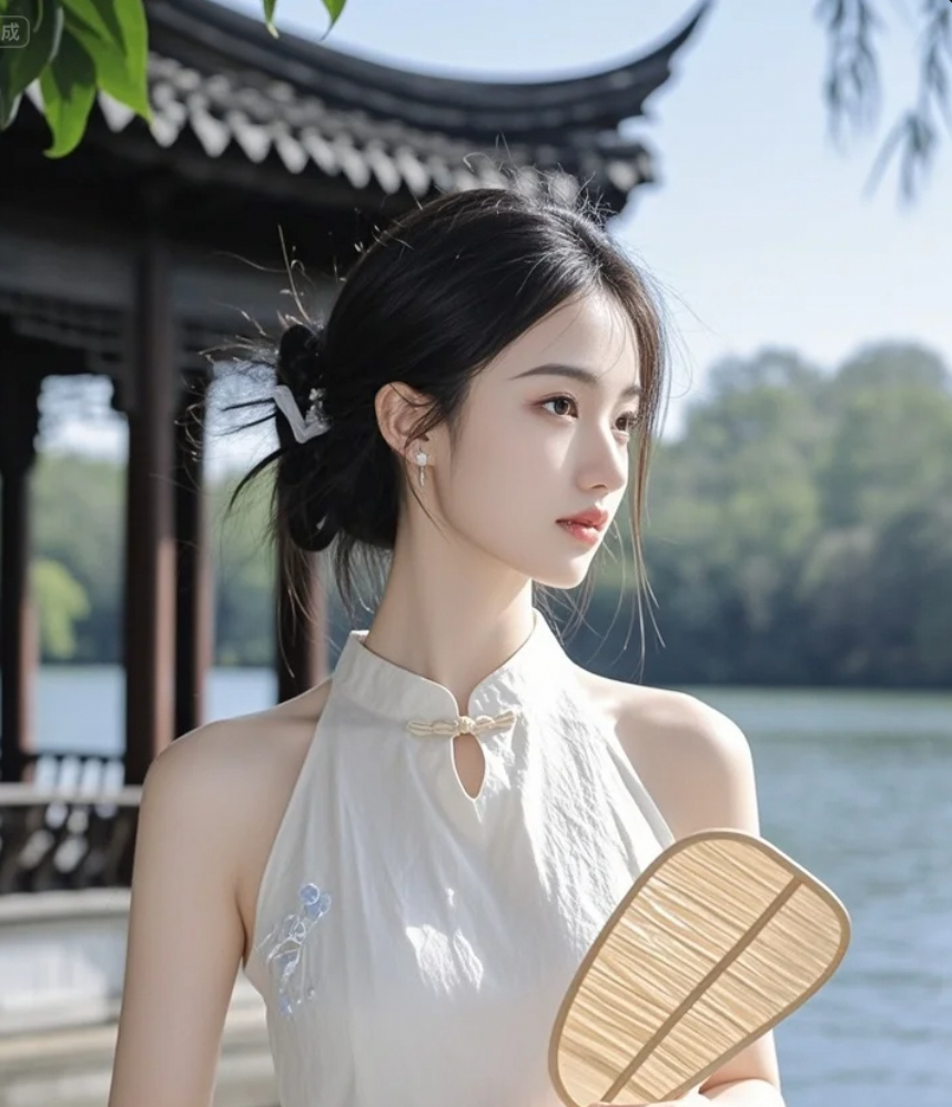 她的美，不只是皮相，更是气韵
