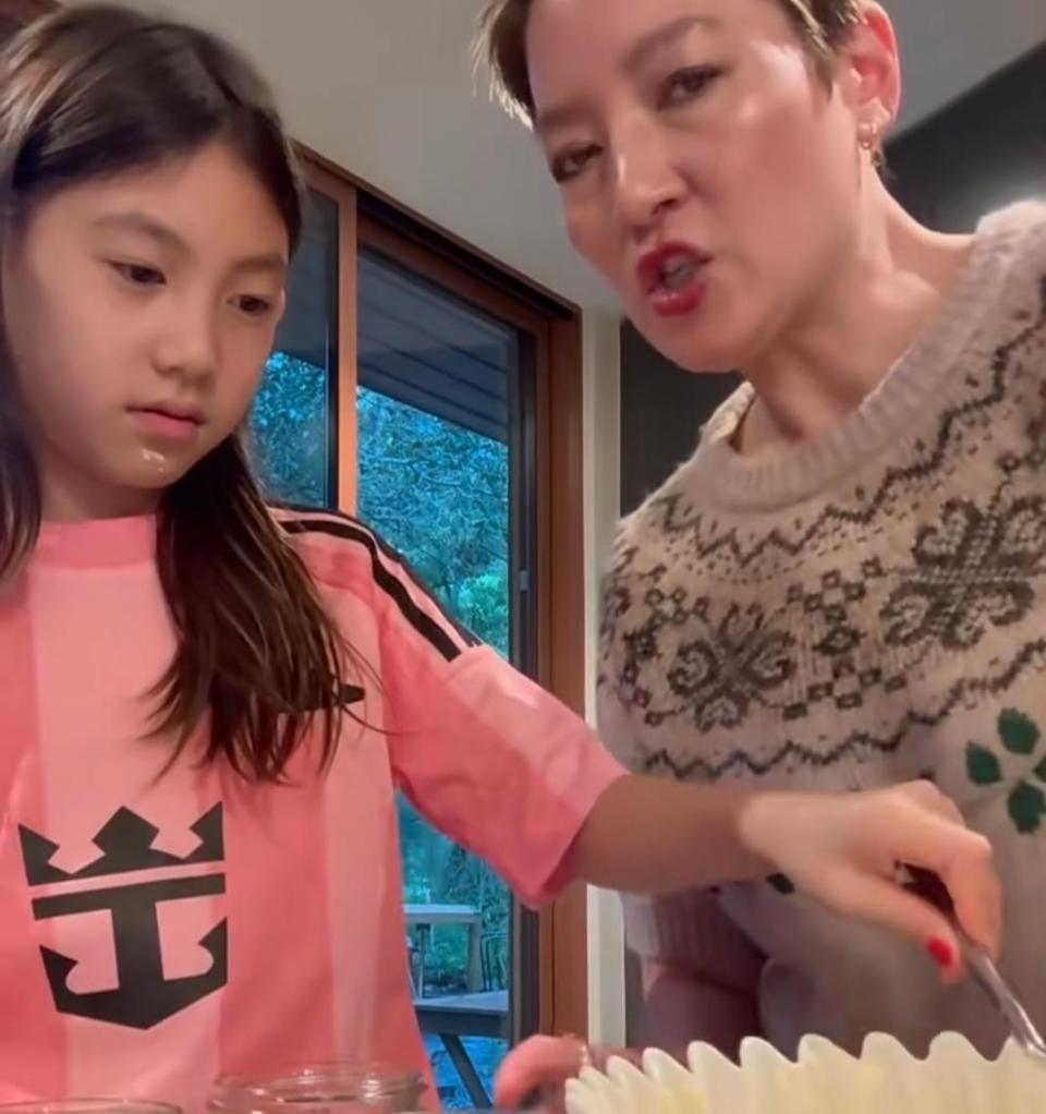 陈冠希的女儿长大了，遗传了帅爸爸与超模妈妈的优点，越来越漂亮