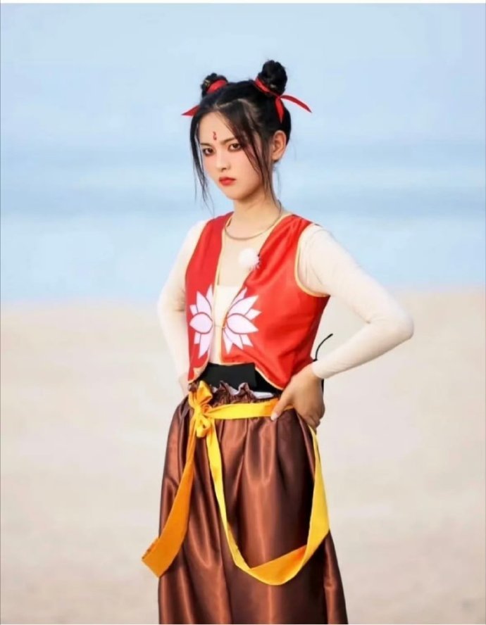 杨超越版哪吒，真的有魔童降世的画面感 ​​​