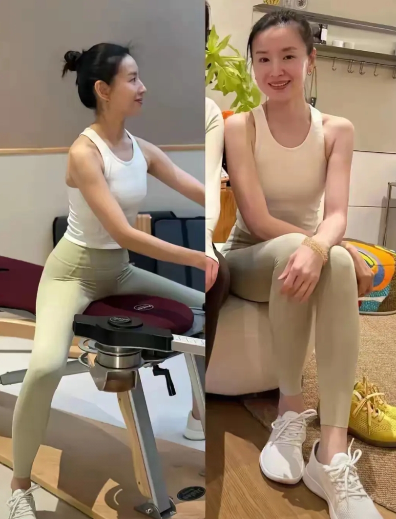 虽然四十多岁了，馋她的人应该还不少吧。