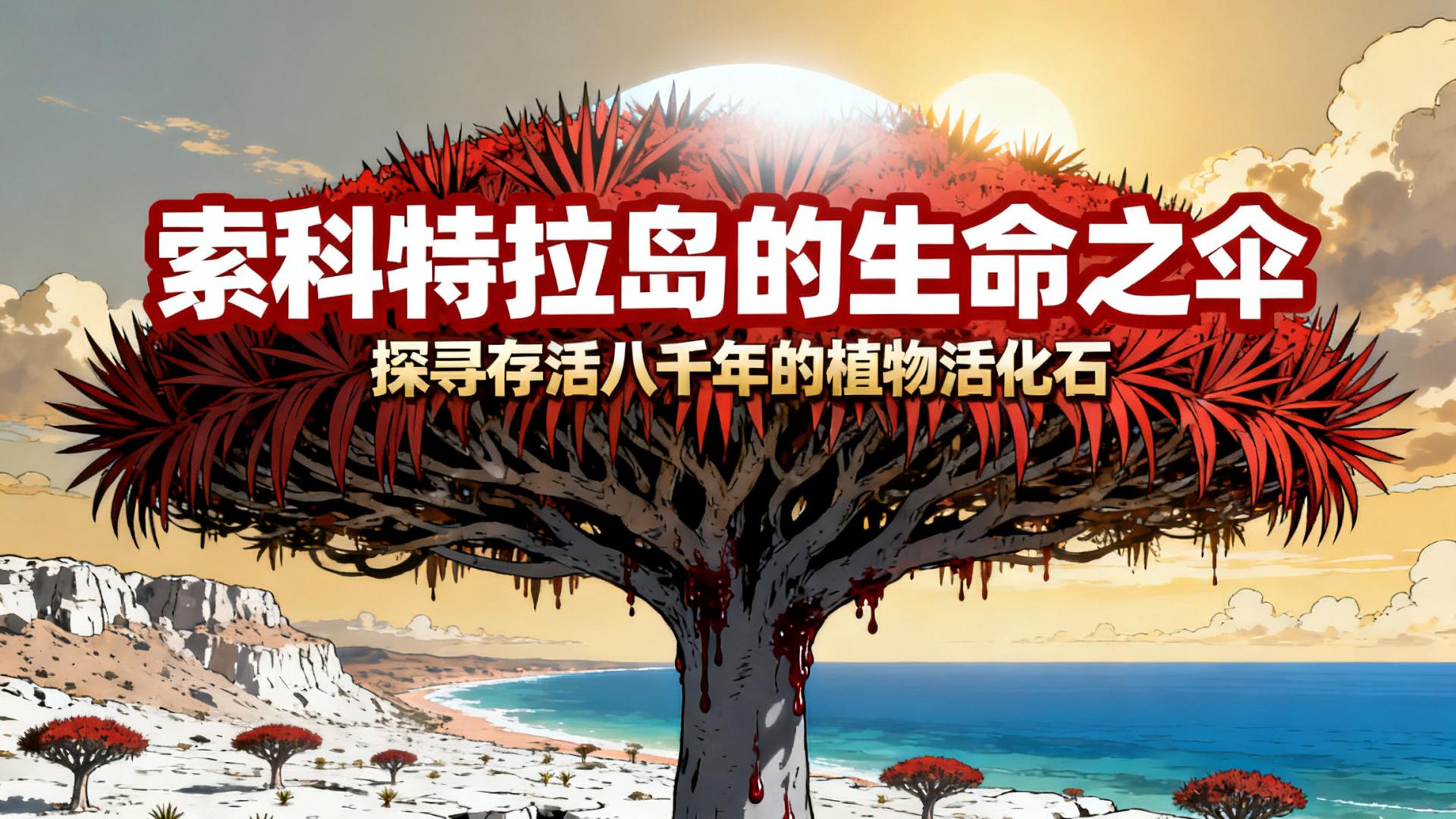 千年血泪：索科特拉岛龙血树的神秘传奇