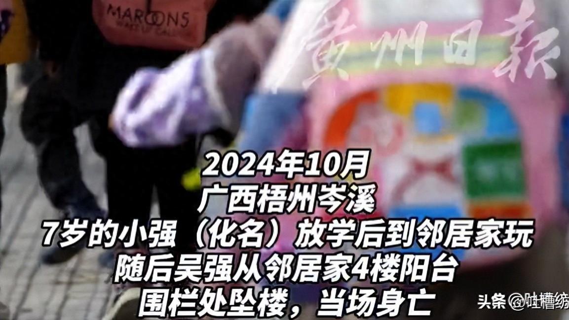 7岁小孩爬邻居阳台坠亡，父母要求邻居赔27万，网友：就知道讹人