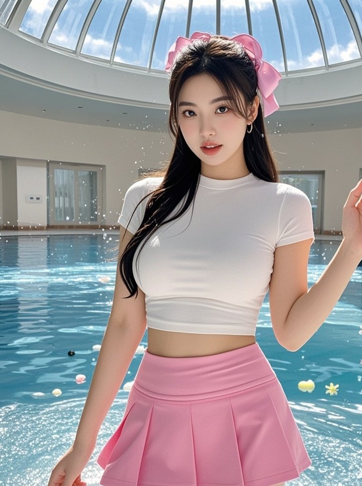 玲珑曲线水中舒展，每一帧都是视觉盛宴