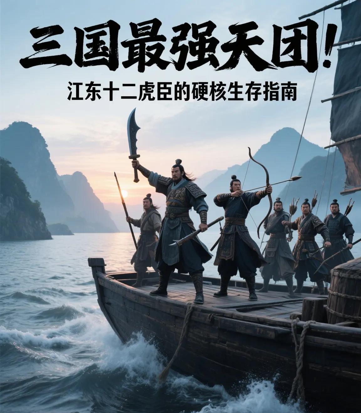 三国最强天团！江东十二虎臣的硬核生存指南
零下十度的雪地里，68岁老头丁奉撕开棉