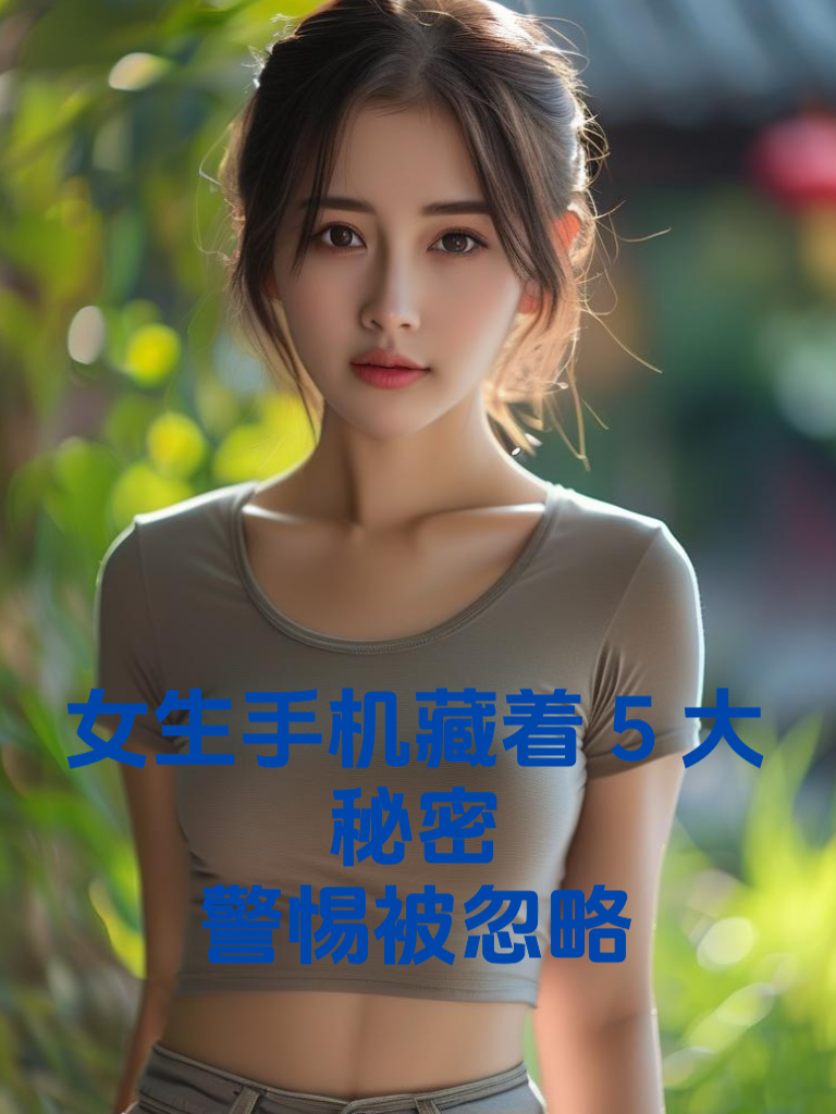 女生手机藏着5大秘密，警惕被忽略