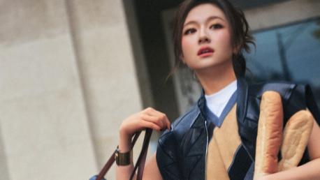 李兰迪的松弛感街拍，有成长，很不错！