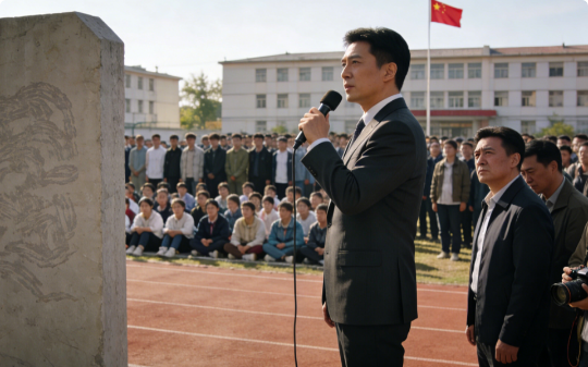 我捐230万给母校建楼，只为纪念恩师。谁知揭幕时名字却被顶替，我当众宣布撤资