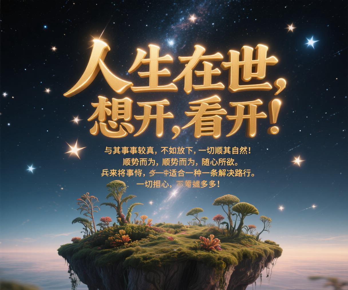 春日暖心语录
人生漫步世间，
释怀过往，笑对纷扰！
与其为凡事斤斤计较，
不如洒