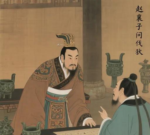 赵襄子问伐狄（历史典故 - 强调贞悔、内外卦与爻位）。
背景： 春秋末期，晋国权