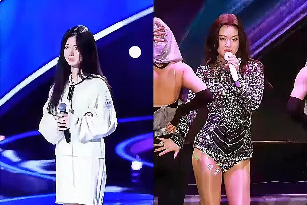 单依纯出道前真的很单纯，脸上干干净净，青春懵懂的女大学生。但是从“天乖乖，地乖乖